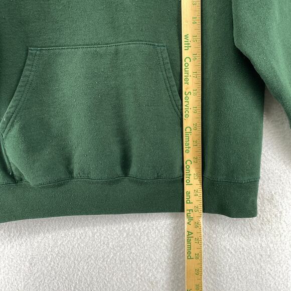 GEORGE MASON UNIVERSITY Hoodie Adult M CHAMPION Patriots Fairfax VA Green - Picture 10 of 11